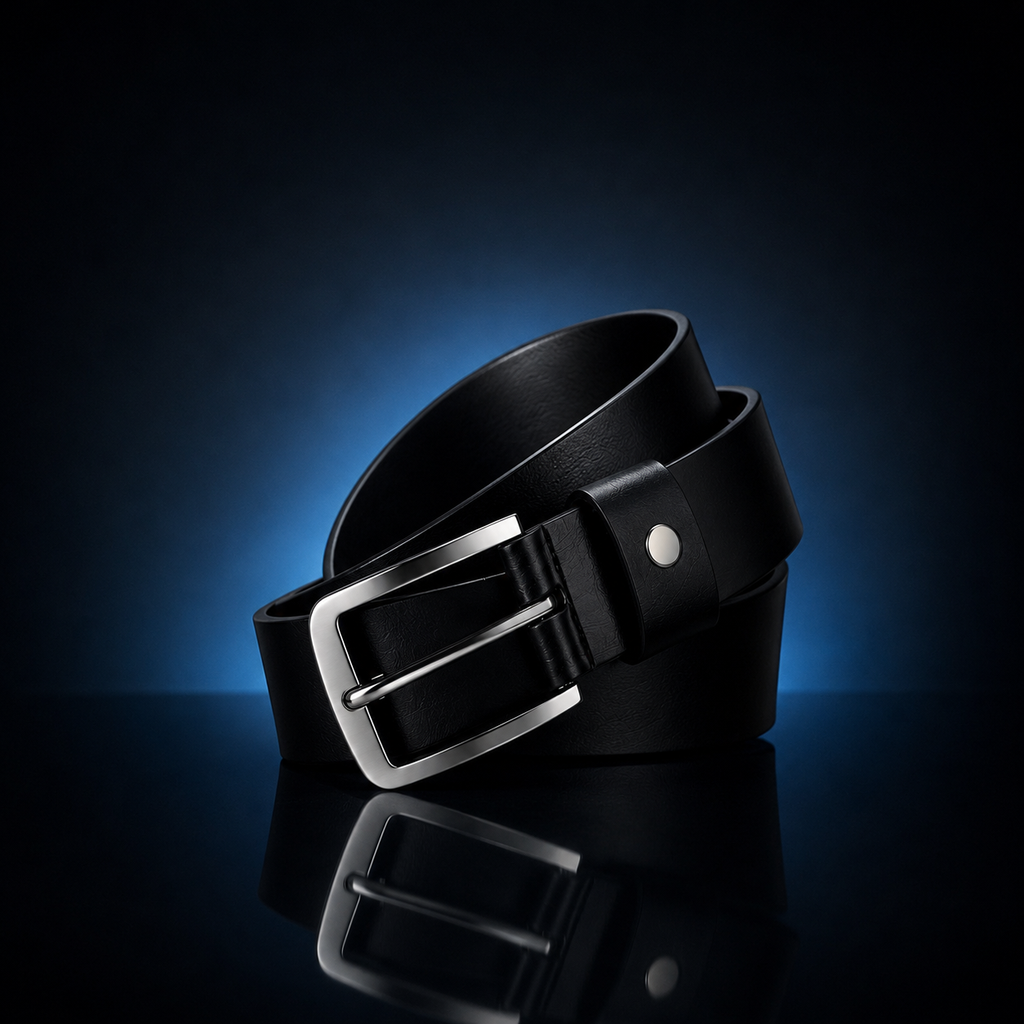 Slim 30 MM Formal leather belt designed for sharp office wear, elegant fits, and all-day comfort.