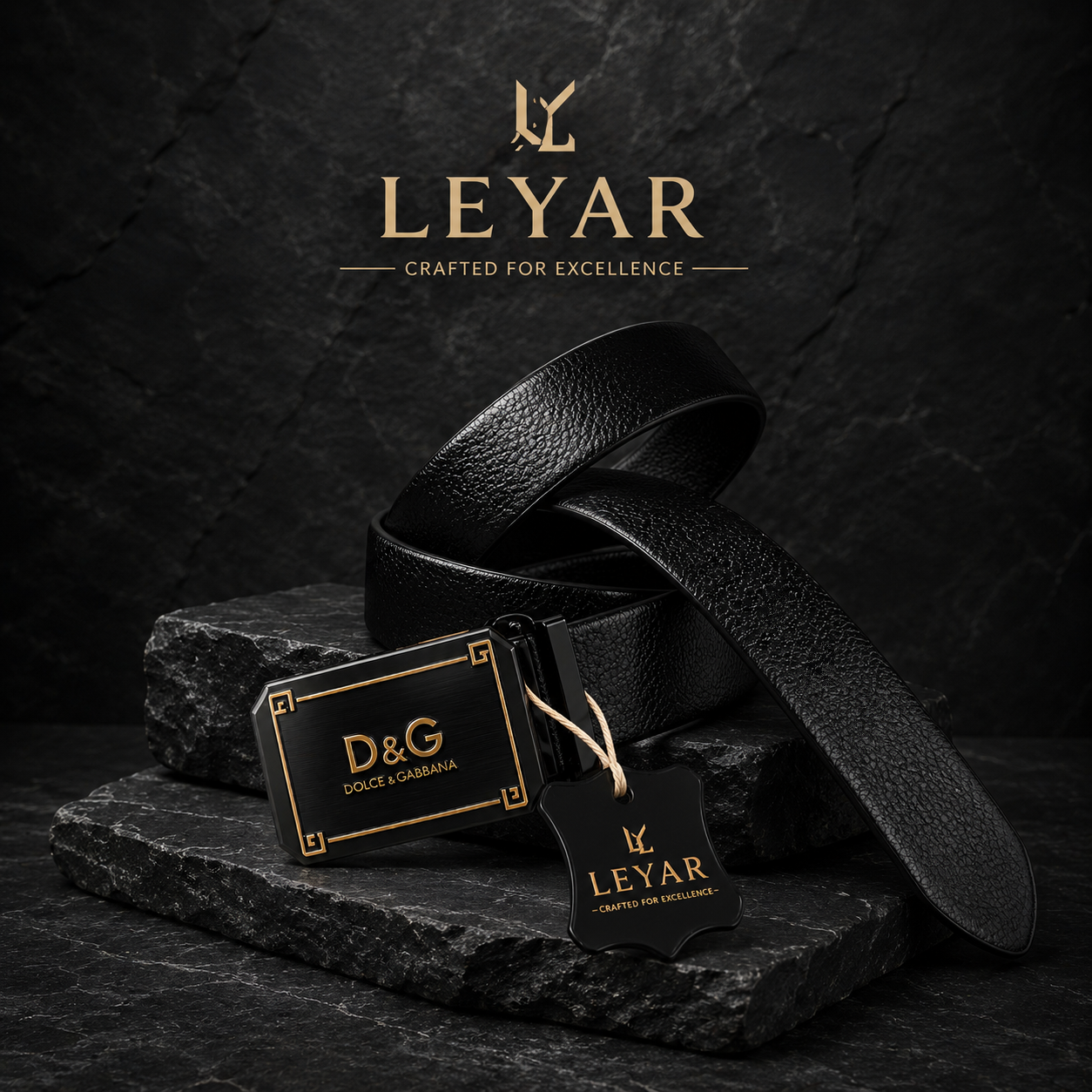 LEYAR Premium Automatic Lock Belt – Adjustable Ratchet Buckle